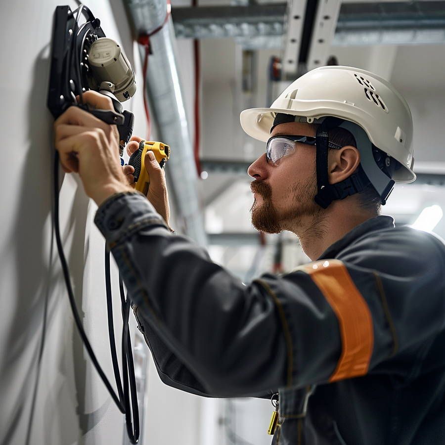 Монтаж систем видеонаблюдения