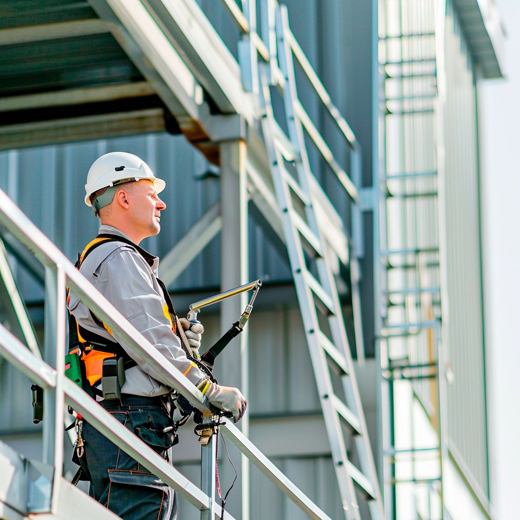 Испытание пожарных лестниц и ограждений